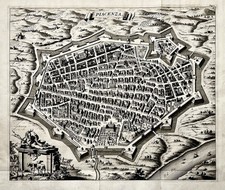 Piacenza Lombardia Lombardia Italy Italia piano incisione su rame van der Aa 1704