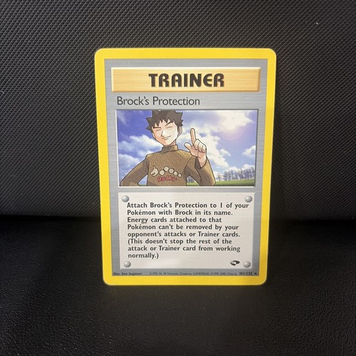 Carta pokemon brock - pokemon, brock's