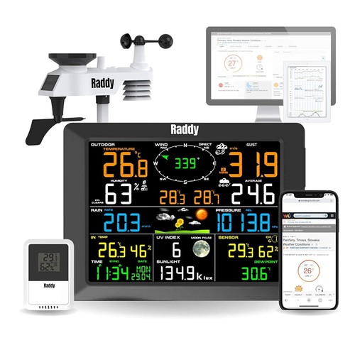 Raddy wf100c stazione meteo - wf100c,