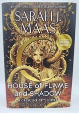 Sarah J. Maas House of Flame and Shadow SIGNED B&N Exclusive Physical Book RARE