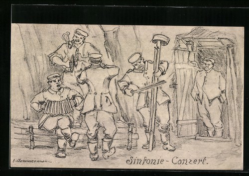 Cartolina artista firmata - cartolina, d'artista