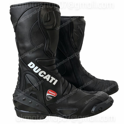 Ducati corsa stivali pelle - ducati,