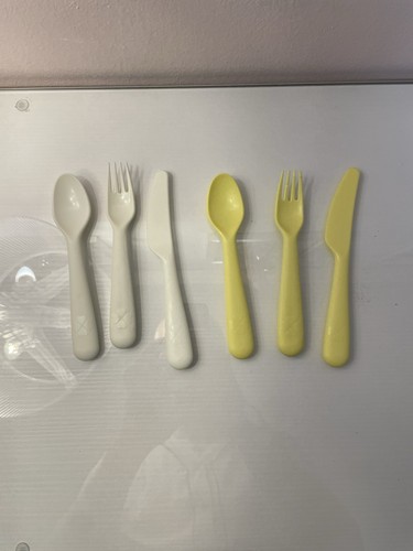 Posate plastica colorate - plastica,