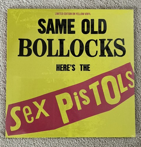 Sex pistols same old - same, bollocks