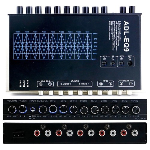 Equalizzatore audio auto - , 9