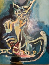 Bellissimo Dipinto Fauve Olio