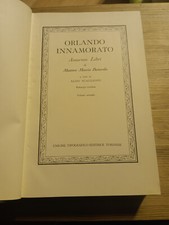 ORLANDO INNAMORATO AMORUM LIBRI di M M BOIARDO a cura di A SCAGLIONE ed UTET v.2