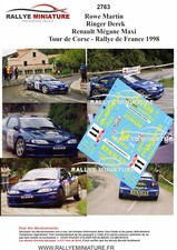 DECALS 1/18 REF 2763 RENAULT