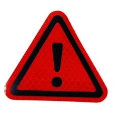 ADESIVO AUTO TRIANGOLO DI