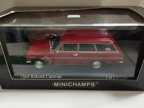 Minichamps opel rekord - rekord, 'a'
