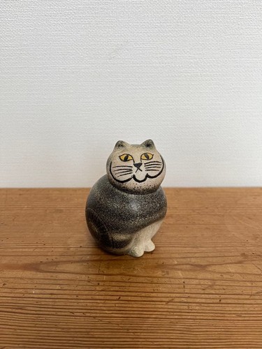 Statuina ceramica gatto - , lisa