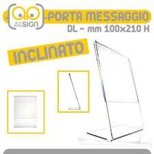 PORTA MESSAGGIO INCLINATO DL