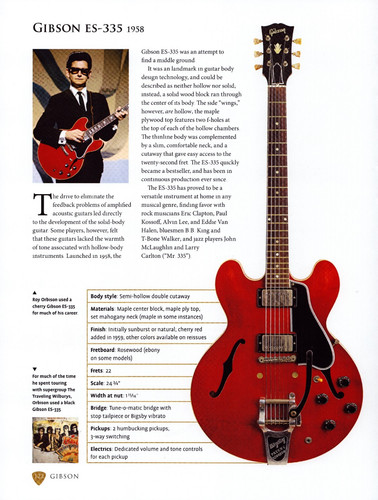 1958 gibson 355 - 1958, guitar