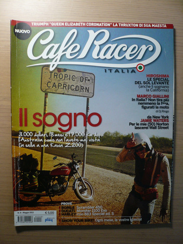 Rivista cafè racer italia - cafè,