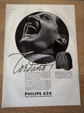 Publicité de 1934 Radio