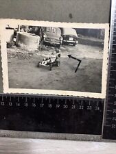 Latina,bambini Su Gocard ,Fiat 850, Animata, 1950,foto,FN73