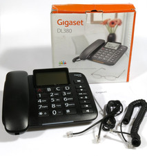 PRL) GIGASET DL380 BLACK PHONE
