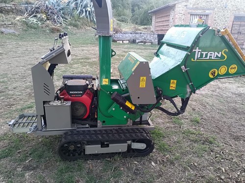 Biotrituratore cingolato usato - cingolato,