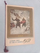 Calendario Carabinieri 1957