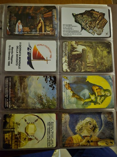 Carte telefoniche vaticane - 8, x