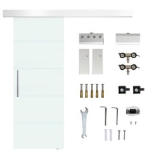 HOMCOM Porta Scorrevole in