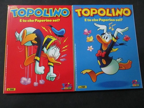 Topolino 3589 due albi doppia - due,