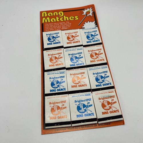 Vintage bang matches - vintage,