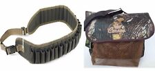 cartuccera da caccia cal. 12 in cordura+catana con rete mimetica cartuccia SS