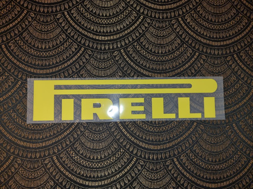 Pirelli giallo floccato