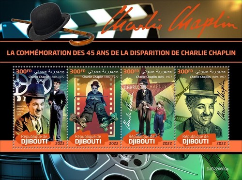 Francobolli charlie chaplin - francobolli,