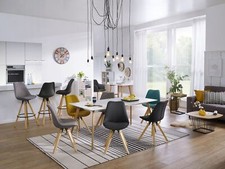 FineBuy Set 2 Sedie da Pranzo