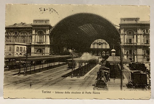 Cartolina torino interno - torino,