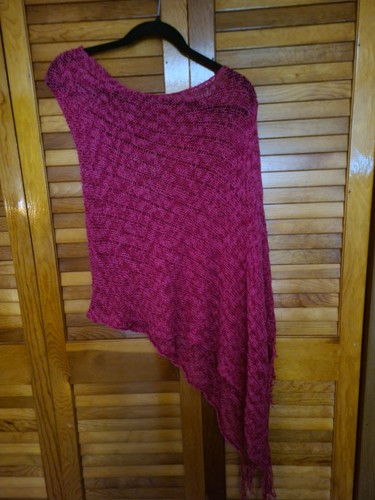 Scialle glam rosa caldo - scialle,