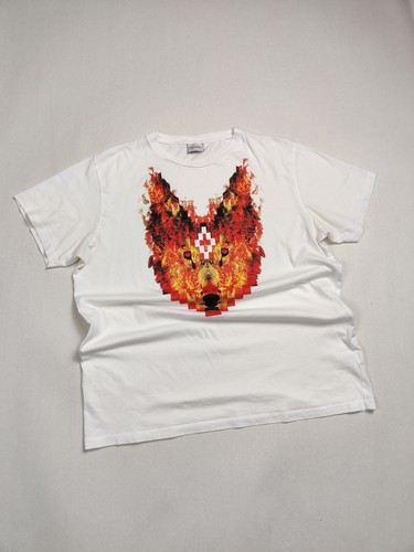 Shirt bianca marcelo burlon - t-shirt,