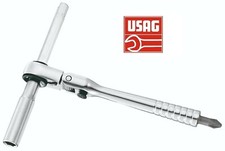 USAG 237 1/4 SK CHIAVE A CRICCHETTO REVERSIBILE CON PROLUNGA