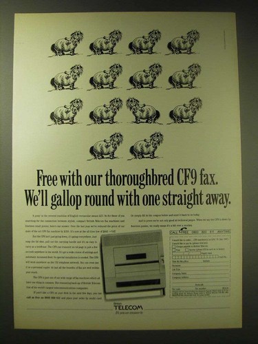 1989 british telecom free - ad,