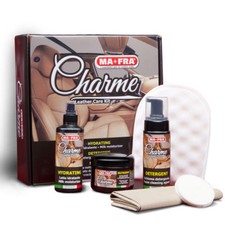 KIT CHARME LEATHER CARE KIT MA-FRA - KIT COMPLETO SEDILI IN PELLE AUTO   KT017