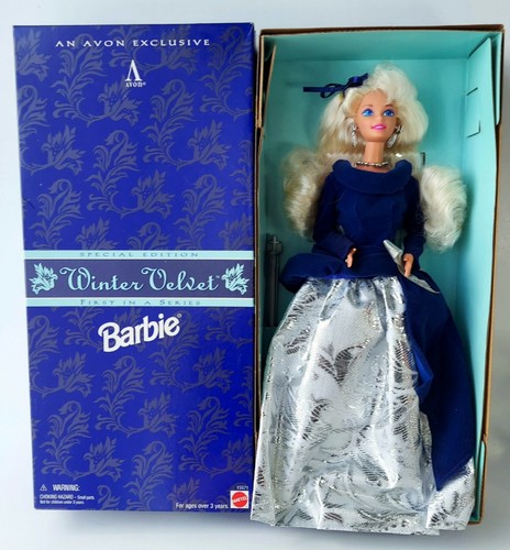 Barbie invernale velluto - barbie, in
