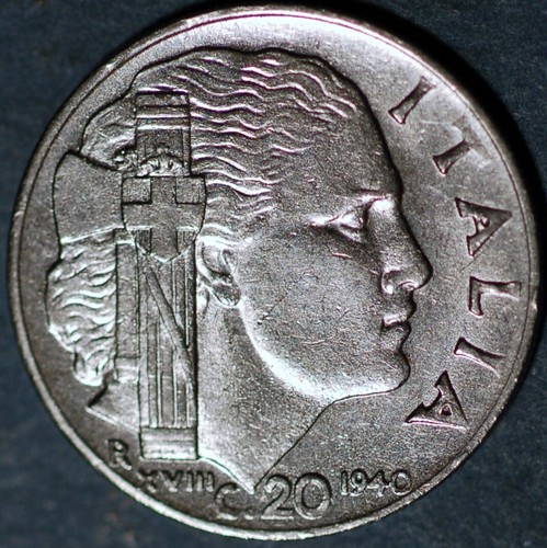 Italy centesimi 1940 - italy, 75