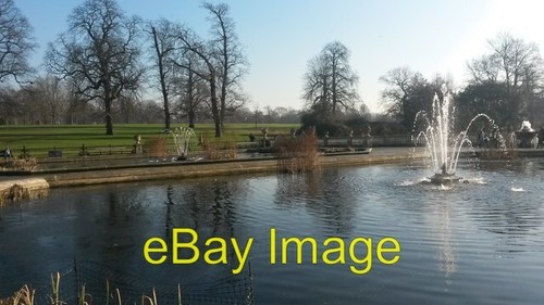 Photo 6x4 pond and fountain - photo,