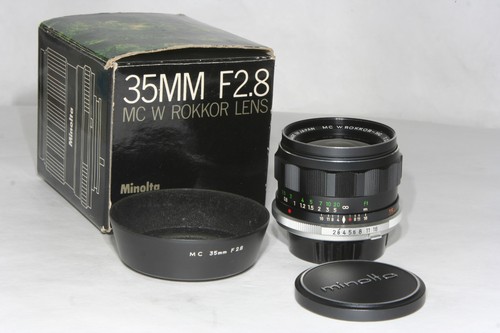Minolta rokkor 1 2 8 - mc, 1:2,8