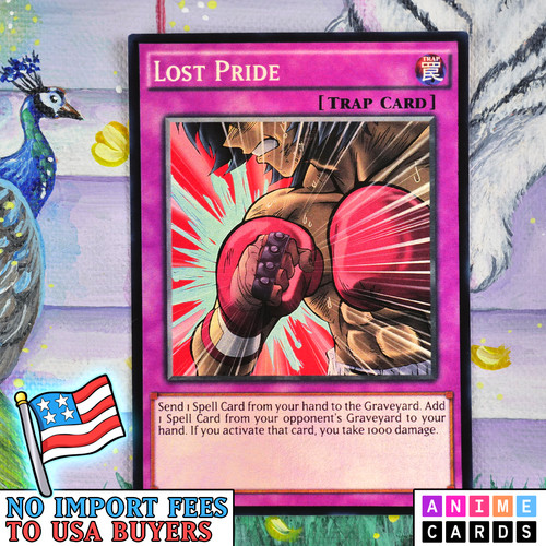 Carta holo effetto anime lost - holo,