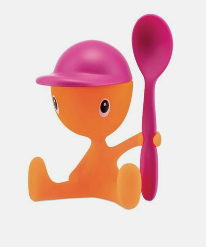 Alessi portauovo rosa - alessi,