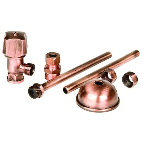 Rubinetto angolo ottone rame - rubinetto,