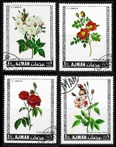 Ajman 1969 rose - 1969:, n