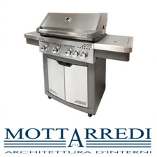 BARBECUE A GAS CON CARRELLO IL