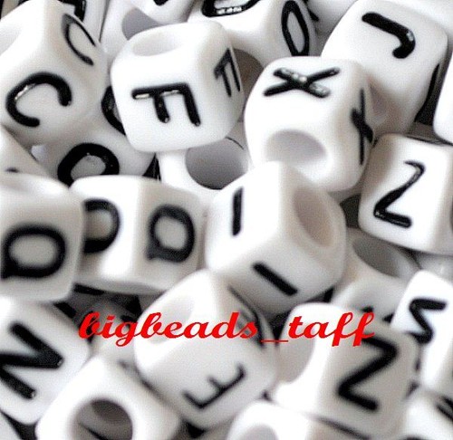 1000pz 6mm cubetti bianco - 1000pz.,