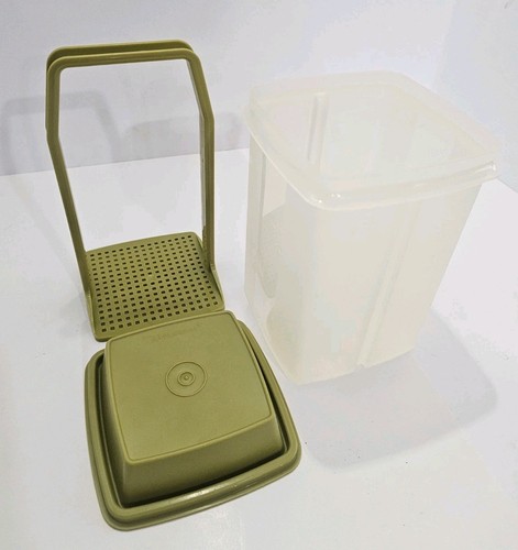 Vintage tupperware pickle - vintage,