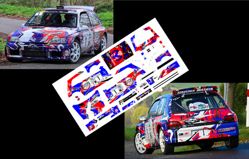 Decals renault clio - [decals, 1/43]