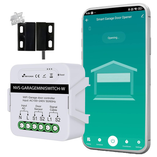 Modulo smart garage wifi - garage,
